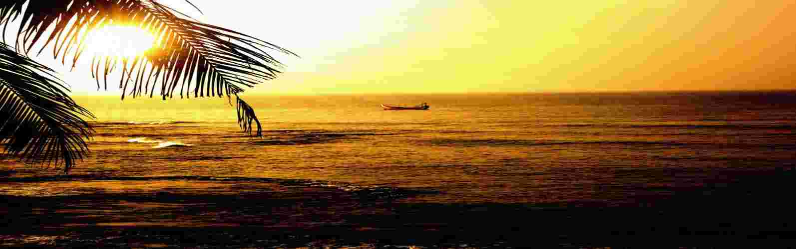 goa beach sunset 